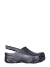 Gcds Black Solid Sandals In Black