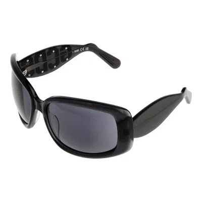 Gcds Black Unisex Sunglasses