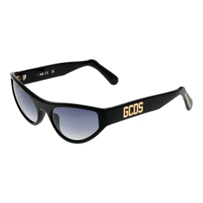 Gcds Black Unisex Sunglasses