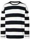 Gcds Striped Logo-appliqué Sweatshirt