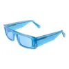 Gcds Plastic Sunglasses In Blue