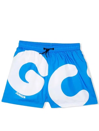 Gcds Boxers With Logo In Blue
