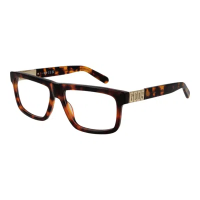 GCDS BROWN UNISEX OPTICAL FRAMES