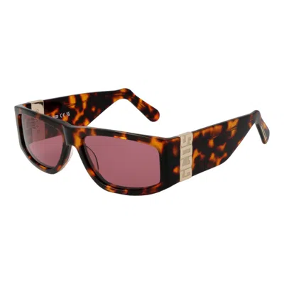 GCDS BROWN UNISEX SUNGLASSES