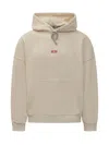 Gcds Butterfly Hoodie In Beige