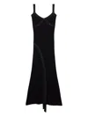 Gcds Button Strap Dress In Black