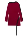 Gcds Kleid Mit Zierknöpfen In Red