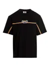 Gcds Logo-print Detail T-shirt In Black