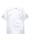 Gcds Cat Football T-shirt In 灰色