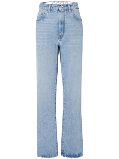 GCDS CHOCKER STRAIGHT-LEG JEANS