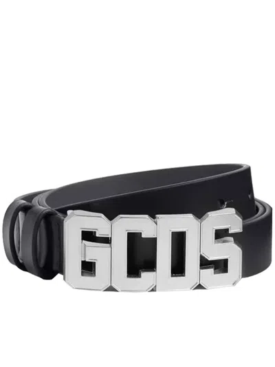 Gcds Classic Logo Belt Accessories In Black