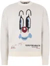 Gcds Clown Sweater In White