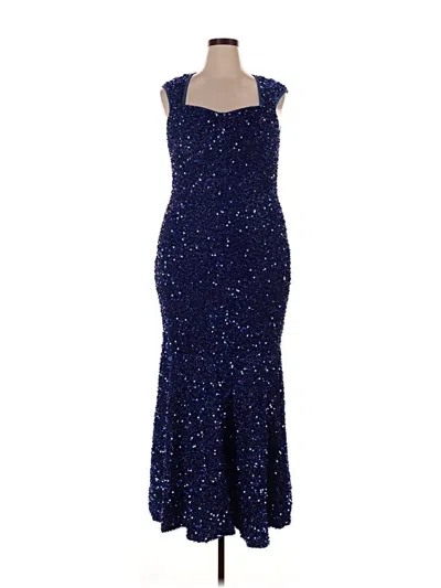 Pre-owned Gcds Cocktail Dress In Blue