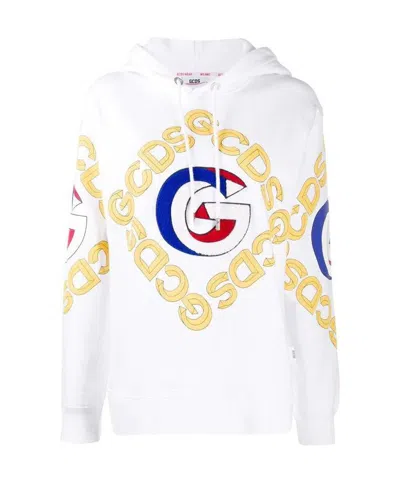 GCDS GCDS COLLEGE LOGO HOODIE
