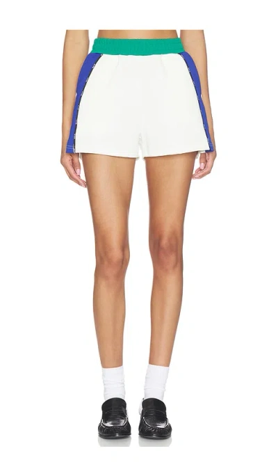 Gcds Color Block Short In White