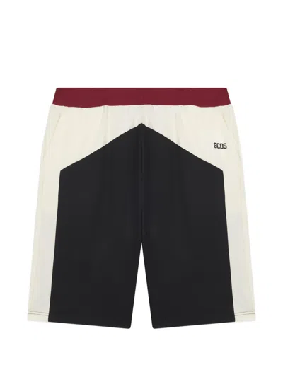 Gcds Color-block Track Shorts In Black