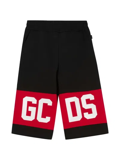 Gcds Colourblock Shorts In Black