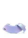 Gcds Iridescent Shoulder Bag In Purple