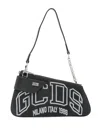 Gcds Comma Notte Shoulder Bag In Black