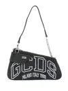 Gcds Comma Notte Shoulder Bag In Black