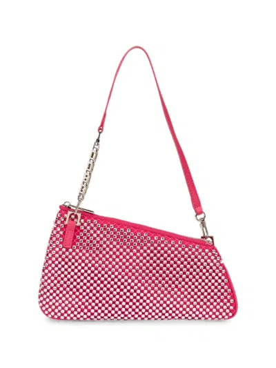 Gcds Comma Notte Shoulder Bag In Pink