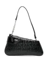 Gcds Comma Tote Bag In Black