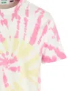 Gcds Tie Dye T-shirt Multicolor In Pink