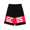 Gcds Logo-band Cotton Shorts