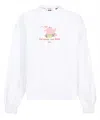 Gcds Cotton Sweatshirt In White