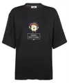 Gcds Cotton T-shirt In Black
