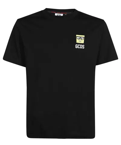 Gcds Cotton T-shirt In Black