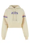 Gcds Cream Cotton Sweatshirt