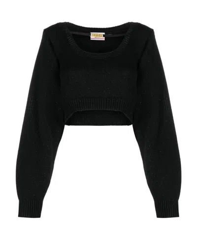 Gcds Sweaters In Black