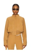 Gcds Cupro Crop Tailoring Bomber