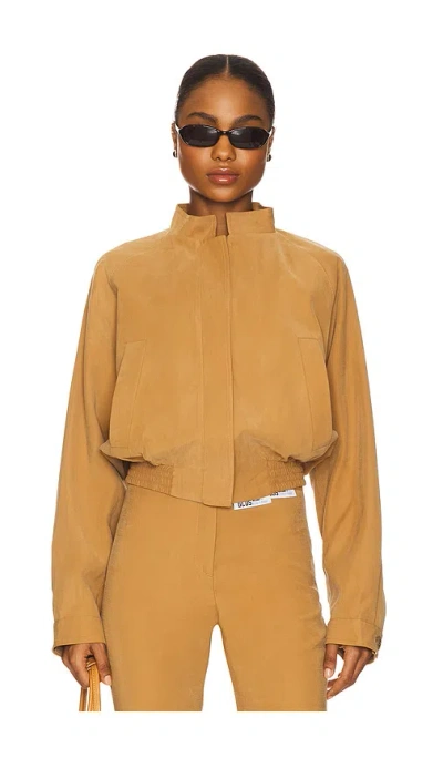 Gcds Cupro Crop Tailoring Bomber