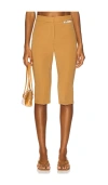 Gcds Cupro Tailoring Capri Trousers