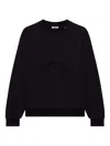 Gcds Distressed-effect Sweatshirt In Black