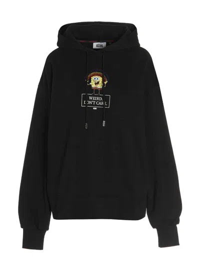 Gcds 'don't Care' Capsule Hoodie With 'don't Care' Capsule In Black