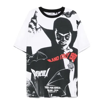 GCDS DRACULA-PRINT T-SHIRT
