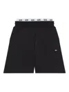 Gcds Drawstring-waist Shorts In Black
