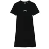 Gcds Dress Lounge Logo Mini Dress In Black