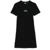 Gcds Dress Lounge Logo Mini Dress In Black