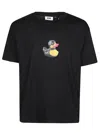 Gcds Duck-print T-shirt In Black