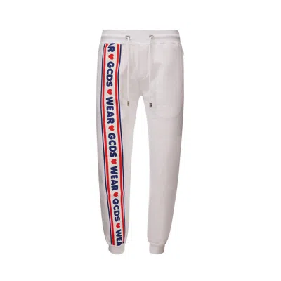 Gcds Elevated Cotton Jeans For Men's Men In White