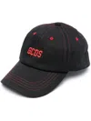 Gcds Cotton Hat In Black