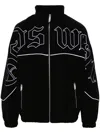 GCDS EMBROIDERED-LOGO JACKET