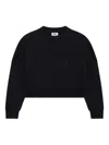 Gcds Besticktes Sweatshirt In Black