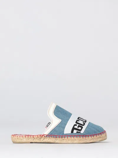 Gcds エスパドリーユ  レディース カラー デニム In Blue