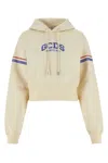 Gcds Cream Cotton Sweatshirt