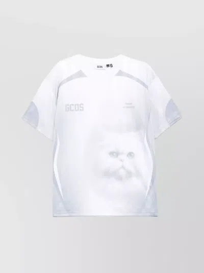 Gcds Football Cat Oversize T-shirt